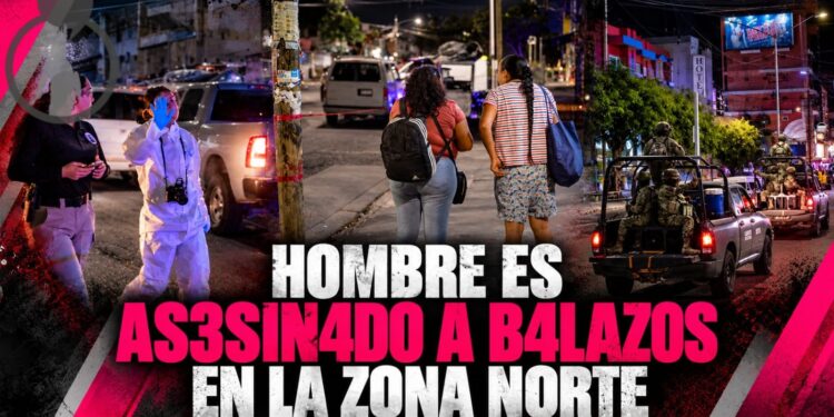Hombre es asesinado a balazos en la Zona Norte