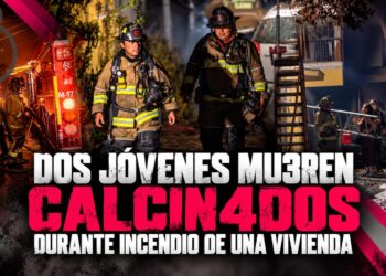 Dos jóvenes mueren calcinados durante incendio de una vivienda en Empleado Postal