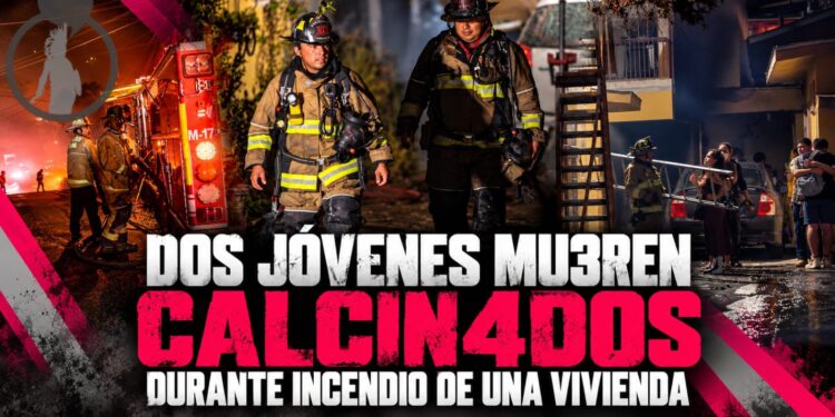 Dos jóvenes mueren calcinados durante incendio de una vivienda en Empleado Postal