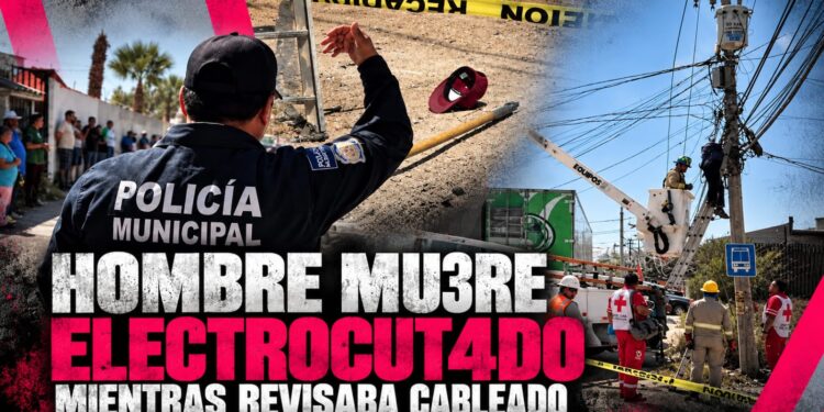 Hombre muere electrocutado mientras revisaba cableado en colonia El Niño