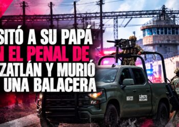 Visitó a su papá en el penal de Mazatlán y murió en una balacera