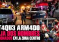 Ataque armado deja dos hombres lesionados en la Zona Centro