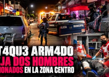 Ataque armado deja dos hombres lesionados en la Zona Centro