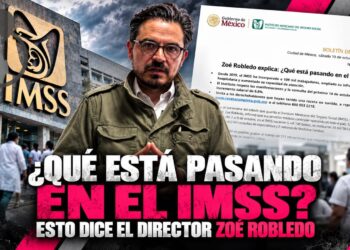 ¿Qué está pasando en el IMSS? Esto dice el director Zoé Robledo