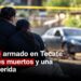 Ataque armado en Tecate deja tres muertos y una mujer herida en la colonia Escorial