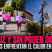 Sin luz y sin poder dormir, familias enfrentan el calor en Tijuana