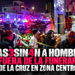 Asesinan a hombre afuera de la funeraria de la Cruz en Zona Centro
