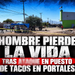 Hombre pierde la vida tras ataque en puesto de tacos en Portales