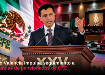 DAN VISTA A LA CÁMARA DE DIPUTADOS FEDERAL DE LOS PLANTEAMIENTOS PRESENTADOS POR PERSONAS JUBILADAS Y PENSIONADAS DE LA CFE