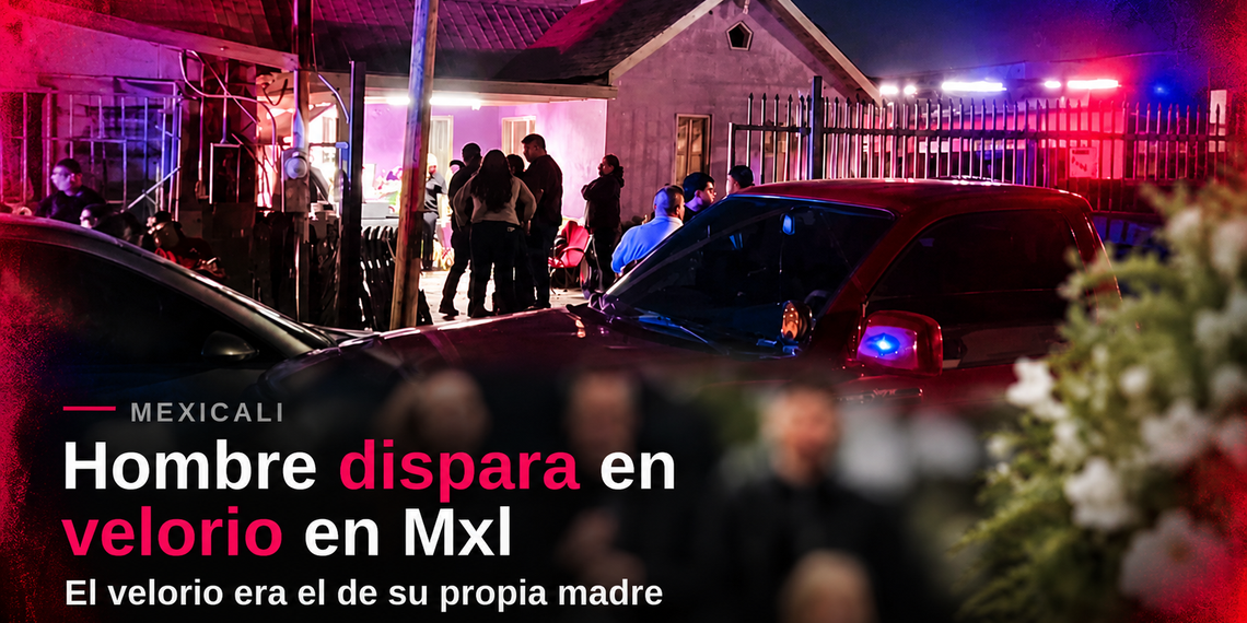 Detienen a hombre por amenazar a familiares y disparar durante velorio de su madre