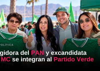 Regidora del PAN y excandidata de MC se integran al Partido Verde