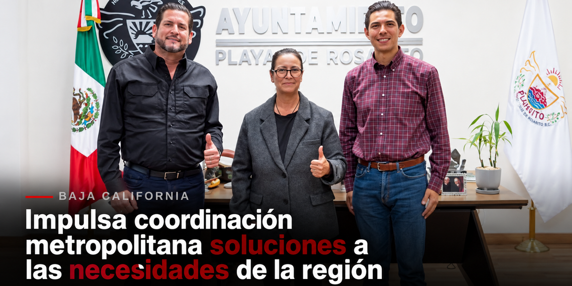 Impulsa coordinación metropolitana soluciones a las necesidades de la región