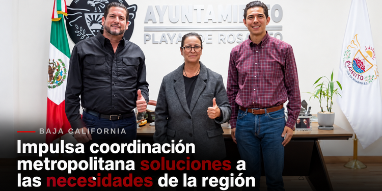 Impulsa coordinación metropolitana soluciones a las necesidades de la región