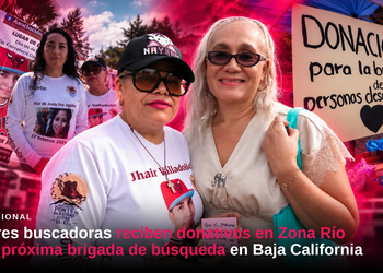 Madres buscadoras reciben donativos en Zona Río para próxima brigada de búsqueda en Baja California