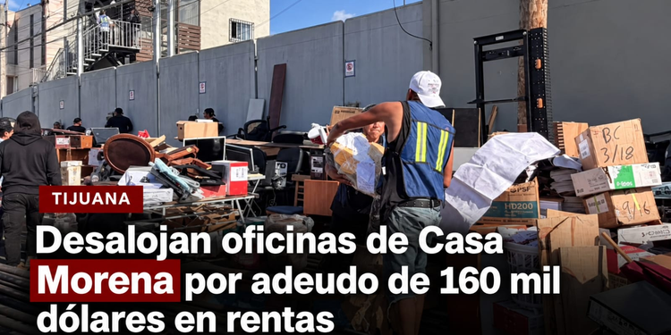 Desalojan oficinas de Casa Morena por adeudo de 160 mil dólares en rentas