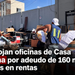 Desalojan oficinas de Casa Morena por adeudo de 160 mil dólares en rentas