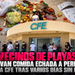 Vecinos de Playas llevan comida echada a perder a la CFE tras varios días sin luz