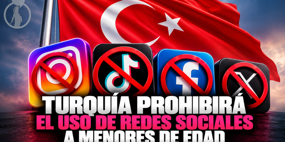 Turquía prohibirá el uso de redes sociales a menores de edad