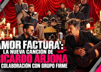 ‘Amor factura’: la nueva canción de Ricardo Arjona en colaboración con Grupo Firme