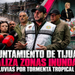 Ayuntamiento de Tijuana analiza zonas inundadas tras lluvias por tormenta tropical Rachel