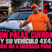 Con palas, cuerdas y su vehículo 4×4, tijuanense irá a Ensenada para ayudar