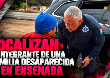 Localizan con vida a menor de 10 años reportado como desaparecido tras las lluvias en Ensenada