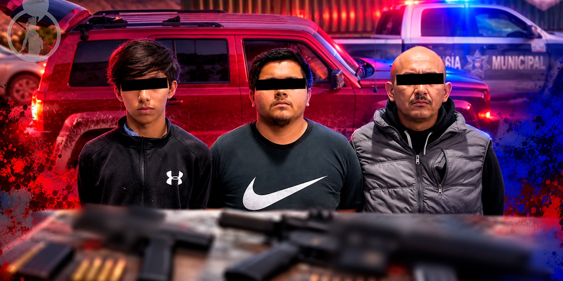 Municipales de Tijuana detienen a hombre con arma larga y a dos con arma corta en las últimas 24 horas