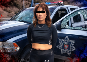 Municipales capturan a mujer relacionada con el robo de vehículo en el que un policía fue herido de gravedad