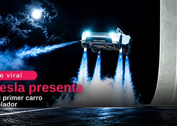 Tesla presenta su primer carro volador