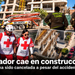 Trabajador cae en construcción de la Cacho; la obra no ha sido cancelada a pesar del accidente