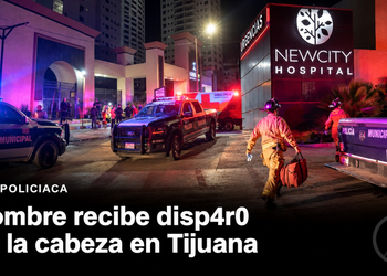 Hombre recibe disparo en la cabeza durante reunión en edificio residencial de Tijuana; hay un detenido