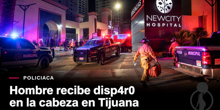 Hombre recibe disparo en la cabeza durante reunión en edificio residencial de Tijuana; hay un detenido