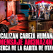 Localizan cabeza humana y mensaje amenazante cerca de la garita de Otay