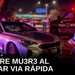 Hombre muere atropellado al intentar cruzar la Vía Rápida a la altura del CECUT