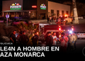 Balean a hombre en el estacionamiento de Plaza Monarca; se refugia en bar Pockets