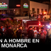 Balean a hombre en el estacionamiento de Plaza Monarca; se refugia en bar Pockets