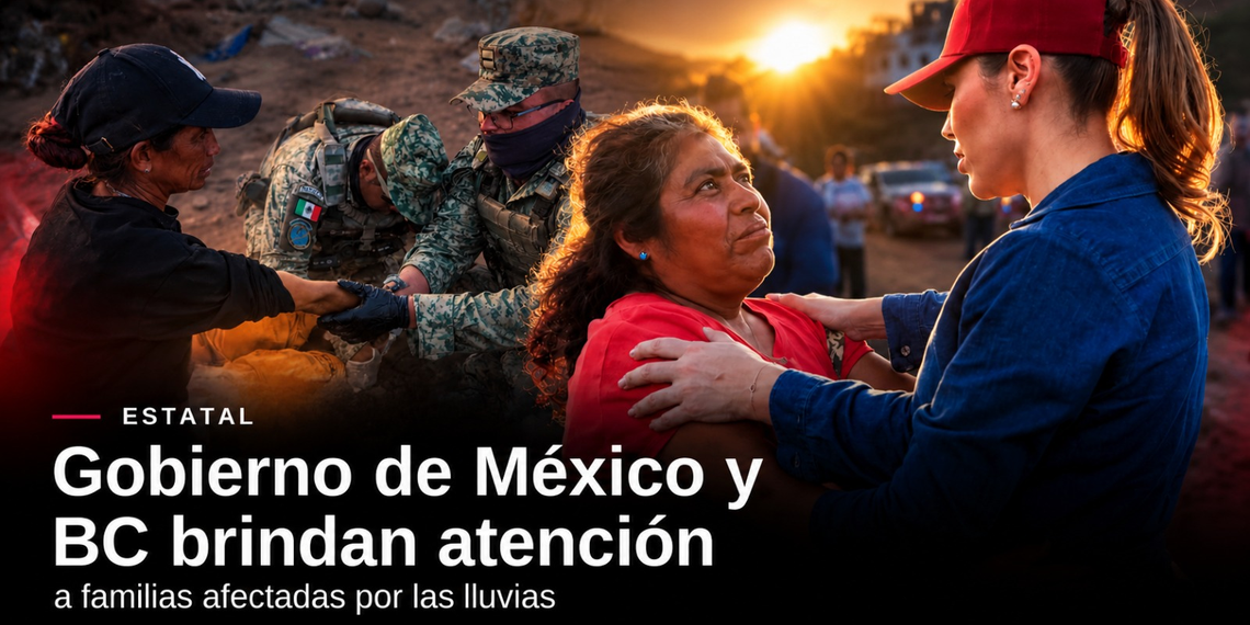 ESTABLECEN GOBIERNO DE MÉXICO Y BAJA CALIFORNIA RUTA DE ATENCIÓN CON ASAMBLEAS PARA FAMILIAS AFECTADAS POR LLUVIAS