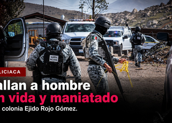 Hallan a hombre sin vida y maniatado en la colonia Ejido Rojo Gómez