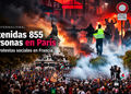 PARÍS VUELVE A VIVIR UNA JORNADA DE TENSIÓN POR PROTESTAS Y DISTURBIOS